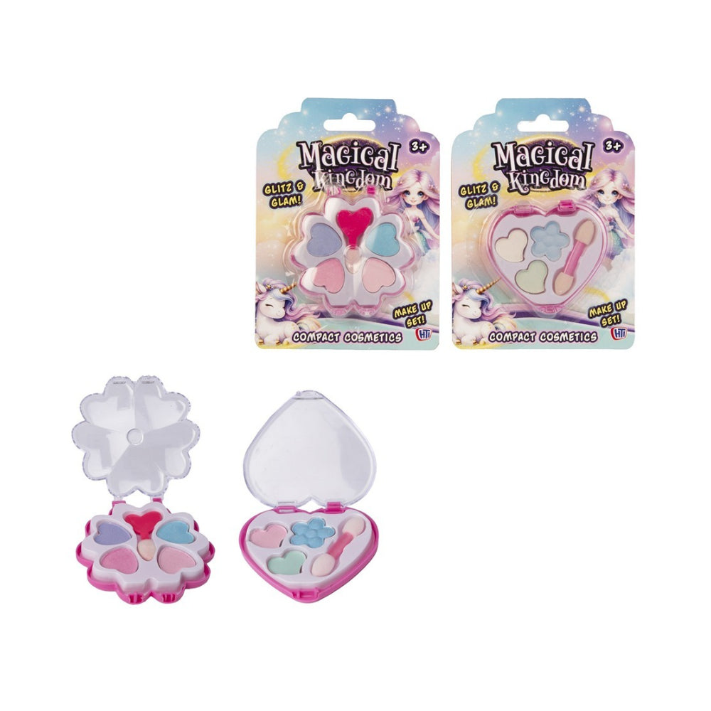 Compact Cosmetics Pretend Make-Up Compact | Assorted Designs, Ages 3+