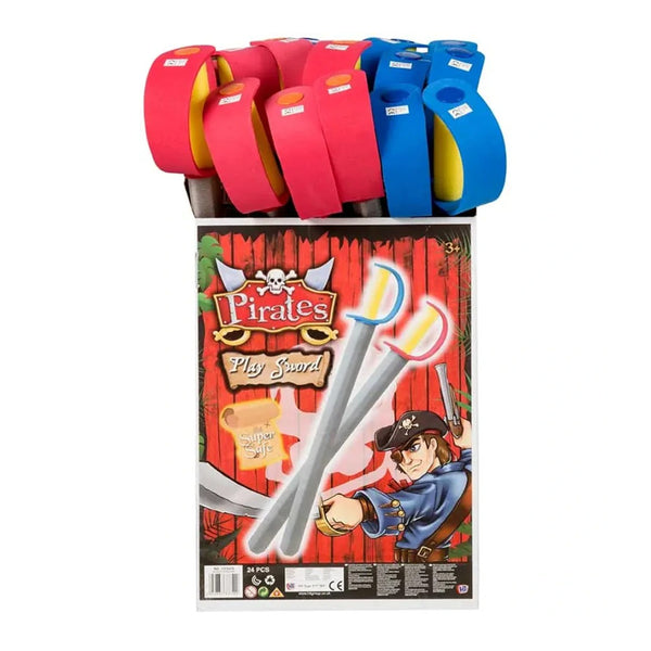 Pirate Foam Play Sword Toy | Soft, Assorted Colours, Ages 3+