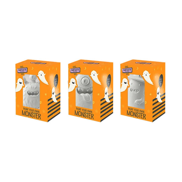 Halloween Paint Your Own Mini Monster Figurine - Assorted Designs