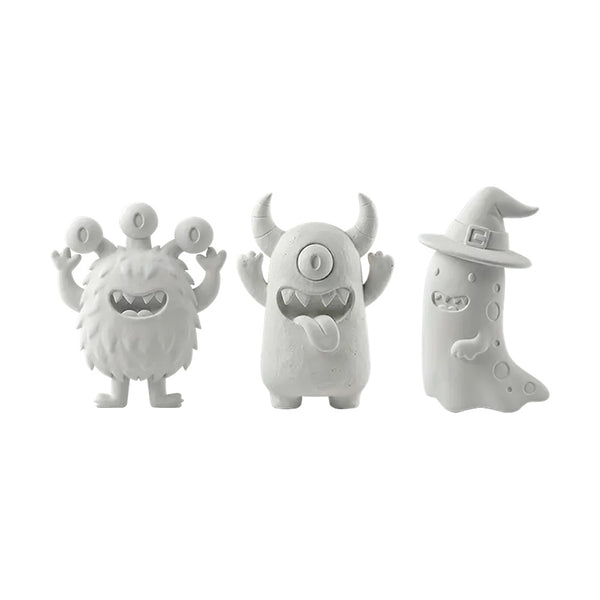 Halloween Paint Your Own Mini Monster Figurine - Assorted Designs