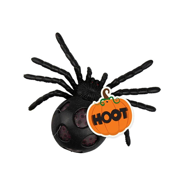 Neon Bead Squishy Spider Sensory Toy - Assorted Colours, Stretchy Legs