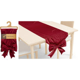 Table Runner - Burgundy - 33x240cm