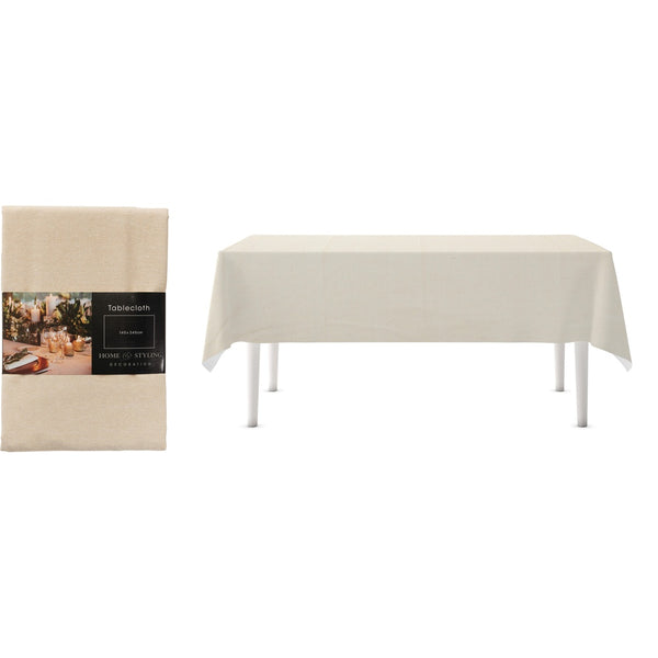 Tablecloth Cream/Gold - 140x240cm