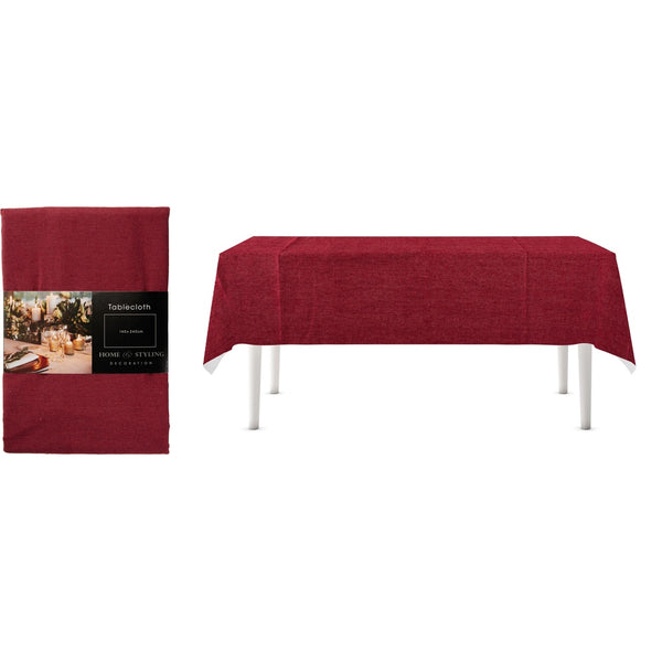 Tablecloth - Burgundy - 140x240cm