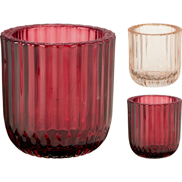 Tea Light Holder - Glit - 7.8cm