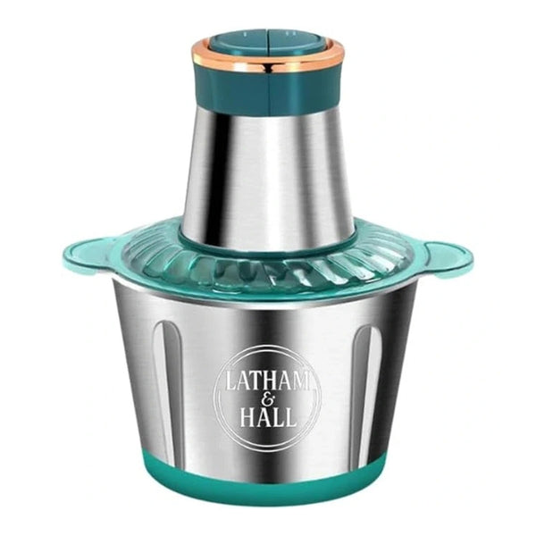 Latham & Hall Multi-Function Food Blender - 3L, Teal and Bronze