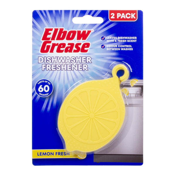 Elbow Grease Dishwasher Freshener - Lemon Fresh - 2 Pack