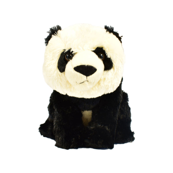Aurora Destination Nation Panda Soft Toy - 11 Inch, Black and Cream