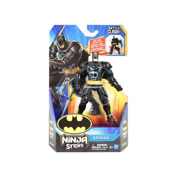 Batman Ninja Strike Action Figure - Sword Accessory, Battle Clash, Age 3+