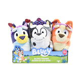 Bluey Friends Soft Plush Toys - Assorted Designs, Dress-Up Details, Ages 3+