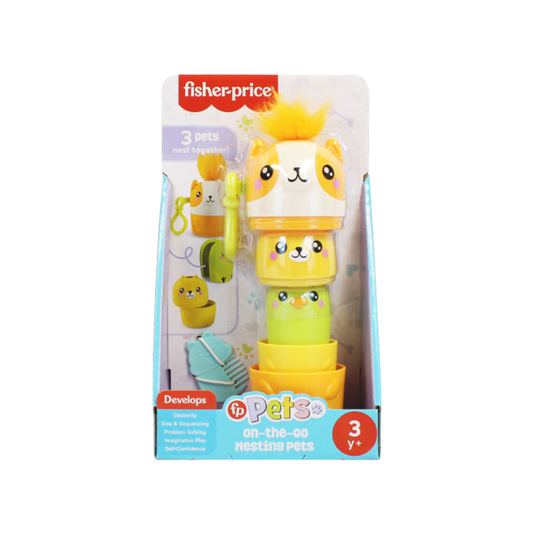 Fisher-Price On-the-Go Nesting Pets Preschool Toy - 3 Years+, Stackable