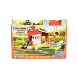 Matchbox Farm Adventure Playset - Tractor, Trailer, Ages 3 Years and Above