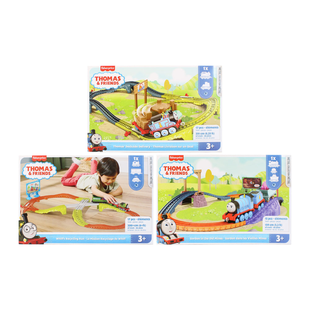Thomas & Friends Push Along Railway Track Set - Assorted Designs, Age 3+