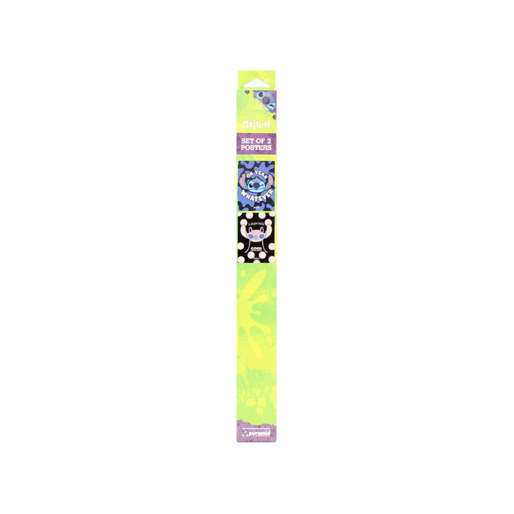 Disney Lilo & Stitch Poster Set - Assorted Designs, Rolled Room Décor