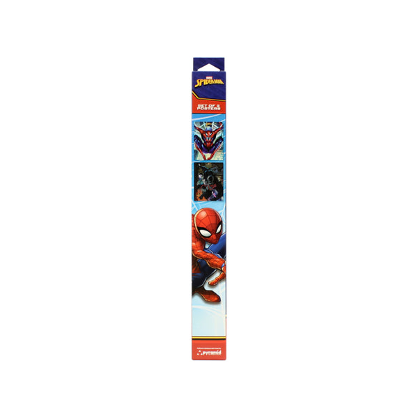 Official Marvel Spider-Man Wall Poster Set - Pack of 2, Assorted Designs