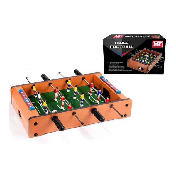 Compact Table Football Game - 40 x 23 x 7cm, 2 Footballs and Scoreboards