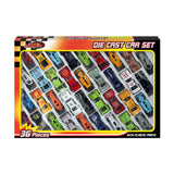 Street Machines Die-Cast Toy Cars - 36 Pieces, Assorted Designs and Colours