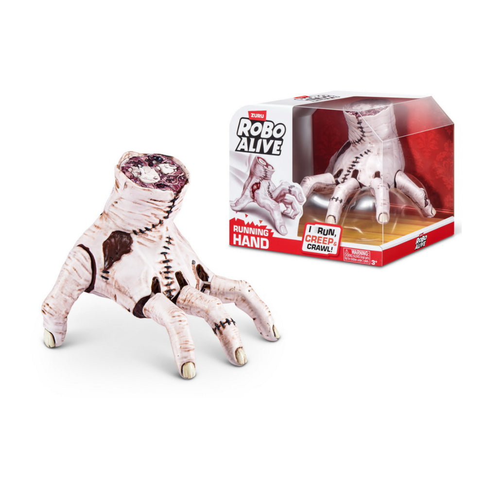 Robo Alive Running Hand Crawling Toy - Lifelike Movement, Ages 3+