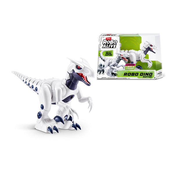 Robo Alive Raptor Robotic Dinosaur Toy - Bite and Chomp, Ages 3+