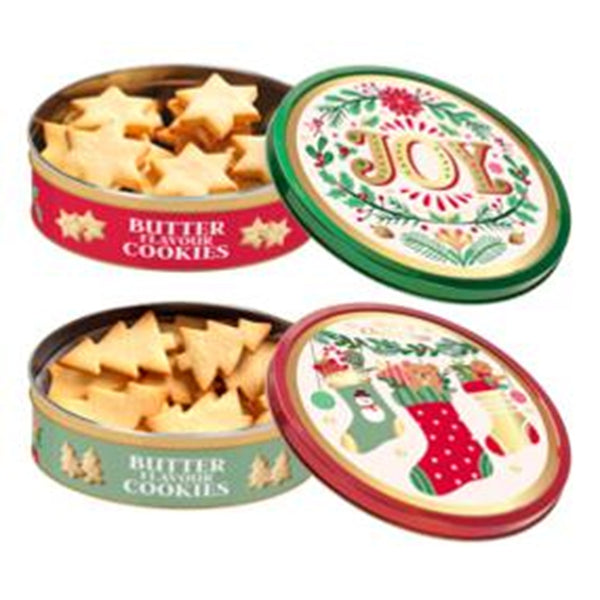 Butter Cookies Christmas Joy Tin - 114g