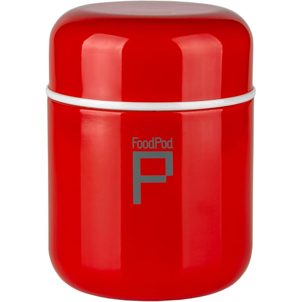 Food Flask 400ml Red | Insulated Stainless Steel Container