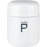 Grunwerg Food Flask 400ml White | Insulated for Hot or Cold Food