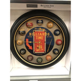 Billiards Black Clock - Wall Clock - 45cm