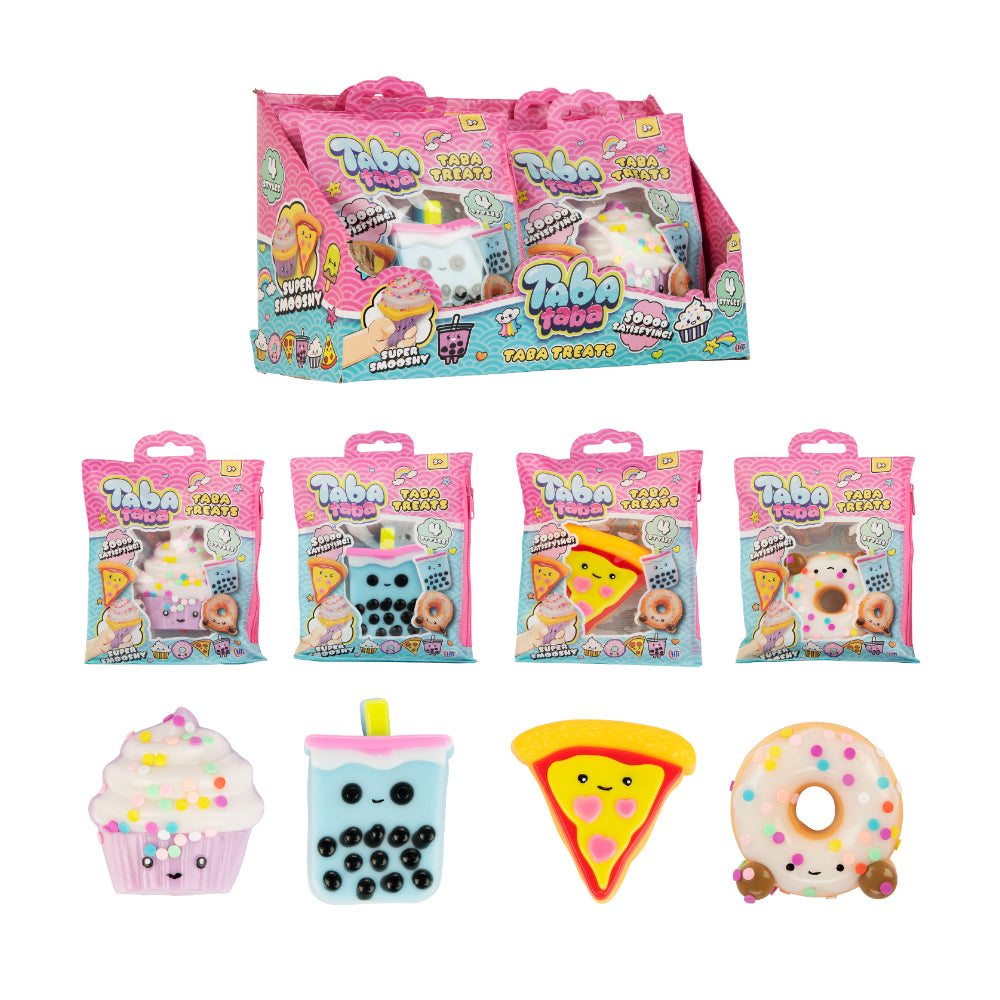 Taba Treats Assorted Kawaii Food Squishy Toys - Sensory Fidget Play