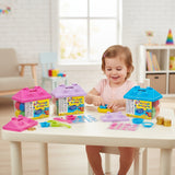 House Money Box and Modelling Dough Activity Kit - 12 Pieces, Assorted Colours