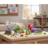Grasshopper and Ant Modelling Clay Set - Assorted Designs, 12 Clay Sticks