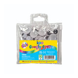 Moving Googly Eyes Craft Decorations - 200 Pieces, Assorted Sizes