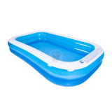 Inflatable Outdoor Family Swimming Pool | 262 x 175 x 56cm, Ages 6+