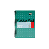 Pukka Metallic Jotta A5 Lined Notebook | 200 Pages, 80gsm, Teal