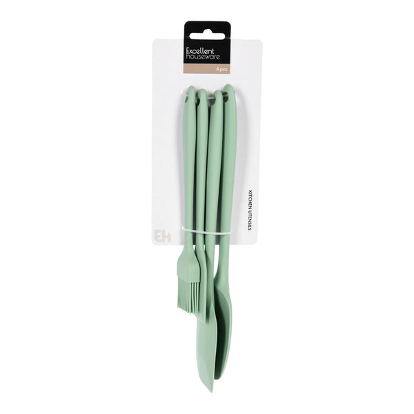 Assorted Kitchen Utensil Set | 4 Pieces, Mixed Designs and Colours