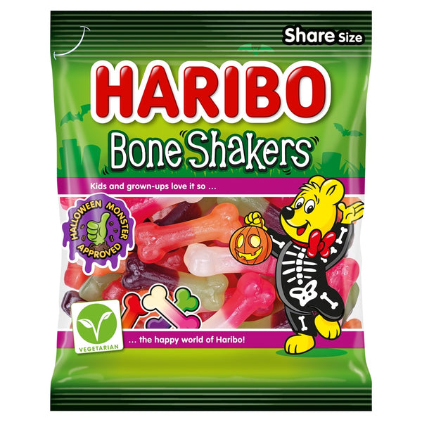 Haribo Bone Shakers - Halloween Sweets - 160g