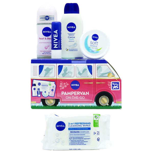 Nivea Papervan On The Go Gift Set - 5 Piece