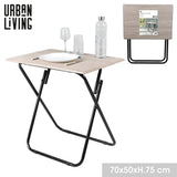Large TV Table - Foldable - 70x50x75cm