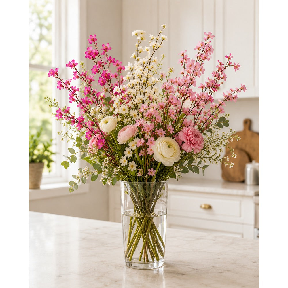 Fairy Foxglove Decorative Flower Stem - Tall, 4 Assorted Colours