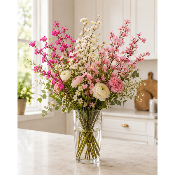 Fairy Foxglove Decorative Flower Stem - Tall, 4 Assorted Colours
