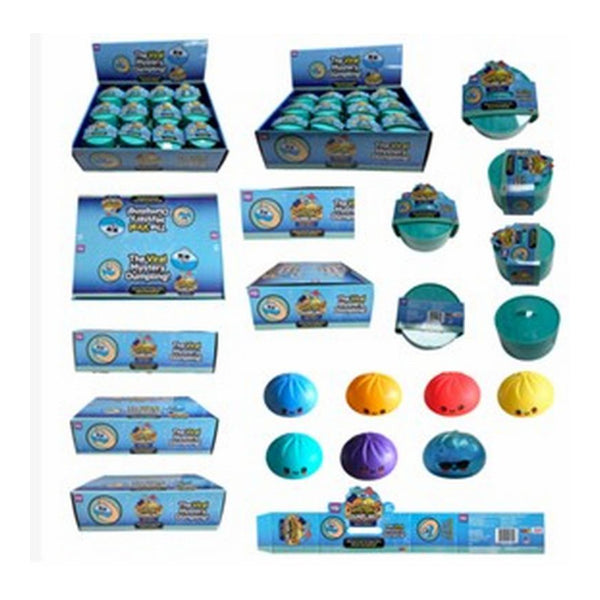 Crazy Fun Surfing Shark Dumpling Surprise Capsule Toy - Assorted Colours