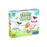 Crazy Flyers Stomp and Catch Game - 40 Flutter Flyers, Assorted Colours