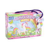 45-Piece Rainbow Unicorn Jigsaw Puzzle - 40 x 30cm, Carry Case