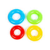 Multicolour Mini Stacking Pyramid Toy - Easy-Grip Plastic Rings