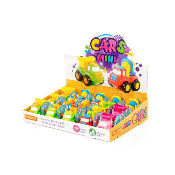 Oscar Friction Construction Truck Toys - Assorted Designs and Colours