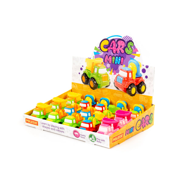 Oscar Friction Construction Truck Toys - Assorted Designs and Colours