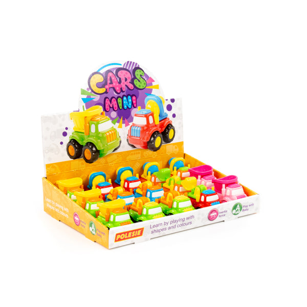 Oscar Friction Construction Truck Toys - Assorted Designs and Colours