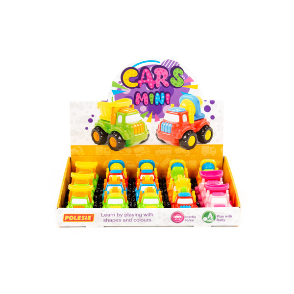 Oscar Friction Construction Truck Toys - Assorted Designs and Colours
