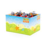 Assorted Construction Vehicle Toys - Movable Parts, Bright Colours