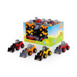 Assorted Construction Vehicle Toys - Movable Parts, Bright Colours