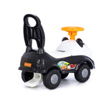 Panda Foot-to-Floor Ride-On Car - Steering Wheel, Wide Stable Wheels